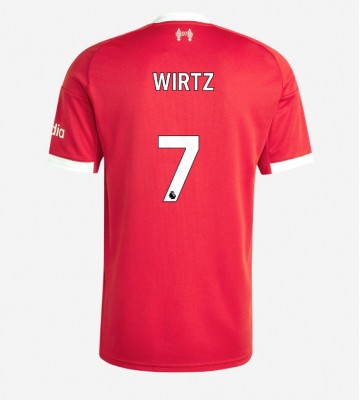 Liverpool Florian Wirtz #7 Hjemmebanetrøje 2025-26 Kortærmet